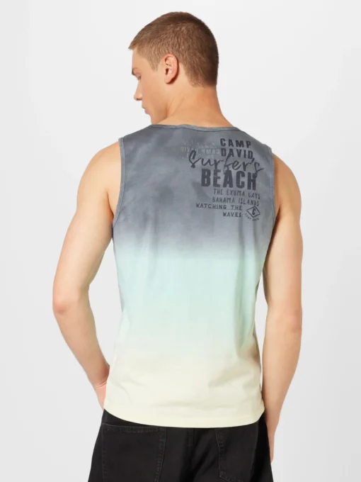 Camp David Tanktops Shirt Heren Donkergrijs - Afbeelding 4