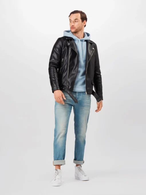 TOM TAILOR Denim Hoodies Regular Fit Sweatshirt Heren Lichtblauw - Afbeelding 4
