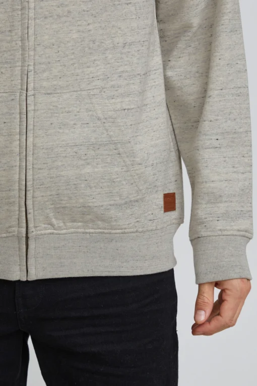 Sweatvesten Met Capuchon Sweatvest Heren Stone Grey - Afbeelding 6