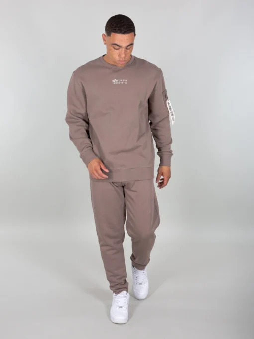 Alpha Industries Sweatshirts Sweatshirt Heren Lichtbruin - Afbeelding 5