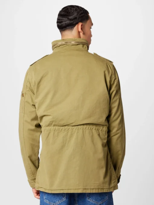 Alpha Industries Tussenjassen Tussenjas Huntington Heren Olijfgroen - Afbeelding 4