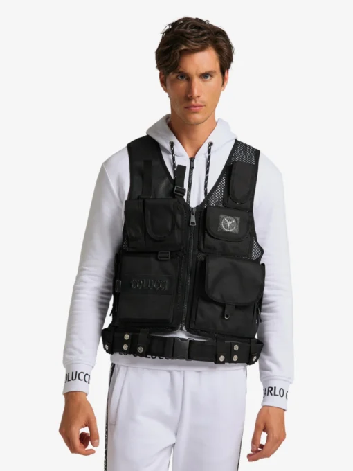 CARLO COLUCCI Bodywarmers Bodywarmer Colombo Heren Zwart - Afbeelding 2