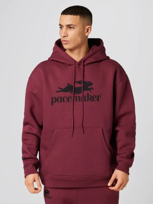 Hoodies Sweatshirt Edin Heren Bourgogne / Wijnrood - Afbeelding 5