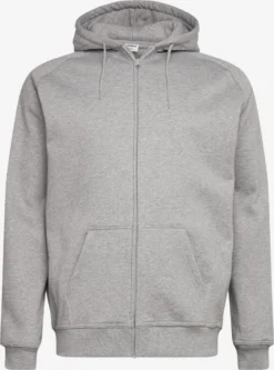 URBAN CLASSICS Sweatvesten Met Capuchon Sweatvest Heren Lichtgrijs