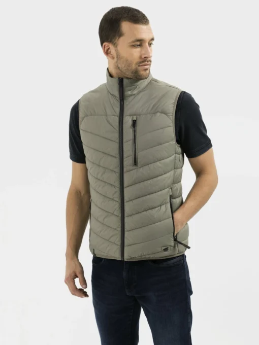 Camel Active Bodywarmers Bodywarmer Heren Olijfgroen - Afbeelding 3