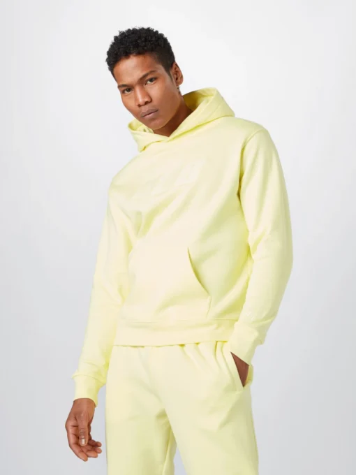 Hoodies Sweatshirt 428 Heren Geel - Afbeelding 2