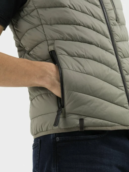 Camel Active Bodywarmers Bodywarmer Heren Olijfgroen - Afbeelding 6