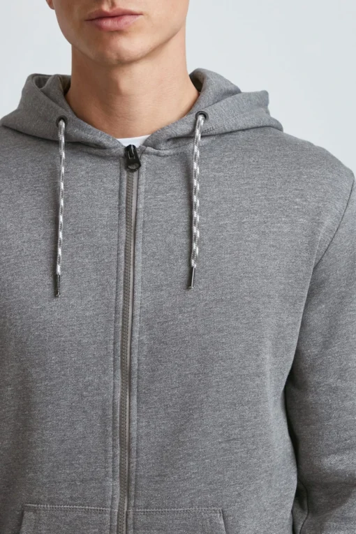Sweatvesten Met Capuchon Sweatvest OLIAS Heren Grijs - Afbeelding 5
