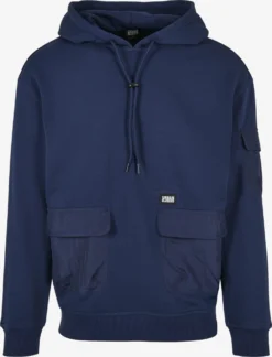 URBAN CLASSICS Hoodies Sweatshirt Commuter Heren Navy