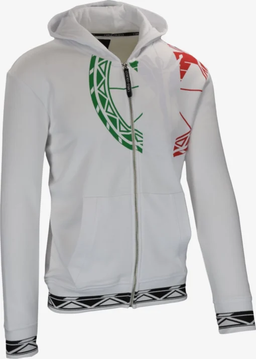 CARLO COLUCCI Sweatvesten Met Capuchon Sweatvest Carrara Heren Wit
