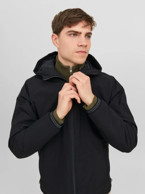 Jack & Jones Tussenjassen Tussenjas NEW KANE Heren Zwart - Afbeelding 5