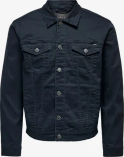 Only & Sons Spijkerjassen Tussenjas COIN Heren Navy