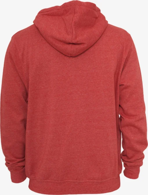URBAN CLASSICS Sweatvesten Met Capuchon Sweatvest Heren Rood Gemêleerd - Afbeelding 2
