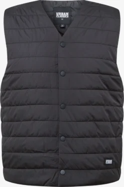 URBAN CLASSICS Bodywarmers Regular Fit Bodywarmer Heren Zwart