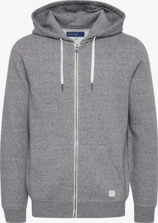 Blend Sweatvesten Met Capuchon Sweatvest GORDON Heren Grijs