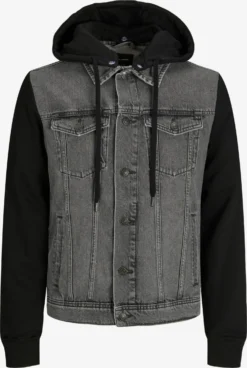 Jack & Jones Spijkerjassen Tussenjas JEAN Heren Grijs