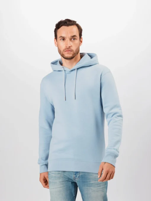 TOM TAILOR Denim Hoodies Regular Fit Sweatshirt Heren Lichtblauw - Afbeelding 2