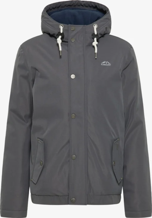 ICEBOUND Outdoor Jassen Functionele Jas Heren Stone Grey