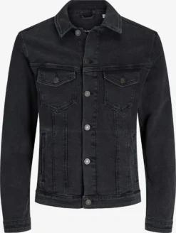 Jack & Jones Spijkerjassen Tussenjas Alvin Heren Zwart