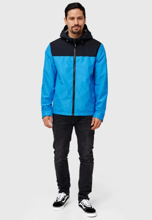Indicode Jeans Tussenjassen Tussenjas Holmes Heren Hemelsblauw - Afbeelding 3