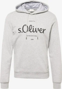 S.Oliver Hoodies Sweatshirt Heren Grijs