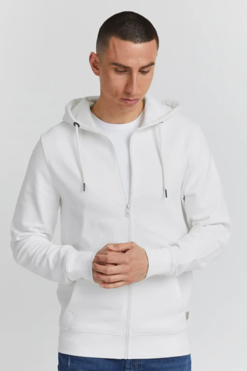 Sweatvesten Met Capuchon Sweatvest Thorbjörn Heren Wit - Afbeelding 2