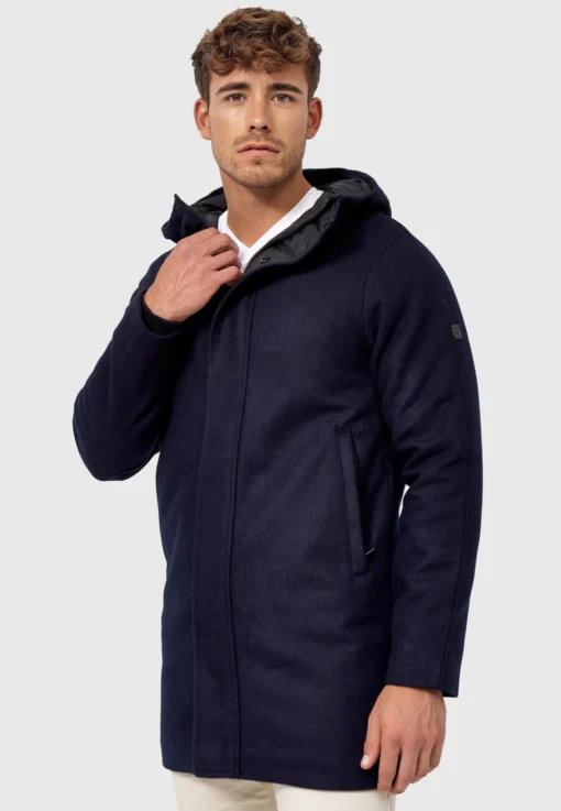 Indicode Jeans Tussenjassen Tussenjas Marks Heren Marine - Afbeelding 2
