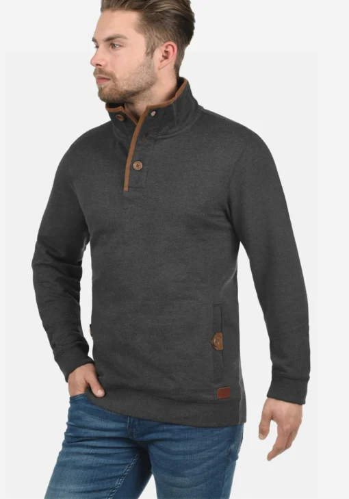 Blend Sweatshirts Sweatshirt Achlias Heren Grijs - Afbeelding 2