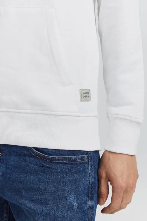Sweatvesten Met Capuchon Sweatvest Thorbjörn Heren Wit - Afbeelding 6