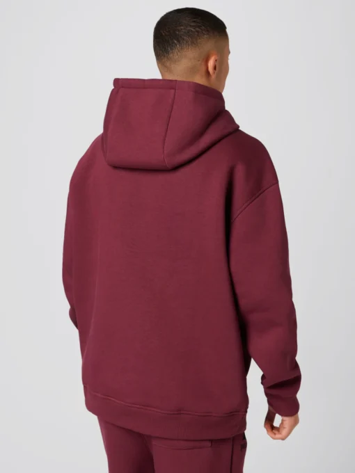 Hoodies Sweatshirt Edin Heren Bourgogne / Wijnrood - Afbeelding 8