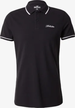 Hollister Polos Shirt Heren Zwart