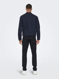 Only & Sons Spijkerjassen Tussenjas COIN Heren Navy -Beroemde Herenkleding Winkel 94bac6858ab8dd938cdf8a3b444b1994 scaled