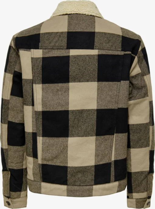 Only & Sons Tussenjassen Tussenjas Louis Heren Sand - Afbeelding 2