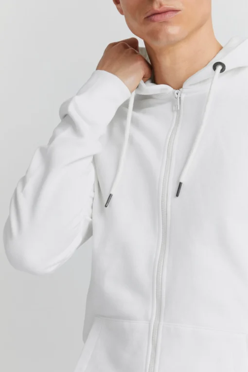Sweatvesten Met Capuchon Sweatvest Thorbjörn Heren Wit - Afbeelding 5