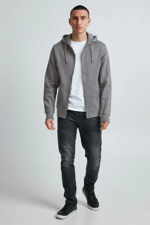 Sweatvesten Met Capuchon Sweatvest OLIAS Heren Grijs - Afbeelding 3