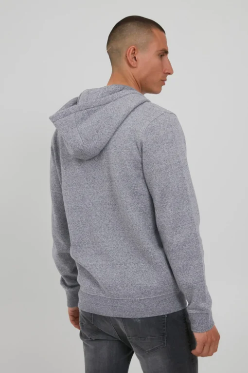 Blend Sweatvesten Met Capuchon Sweatvest GORDON Heren Grijs - Afbeelding 4