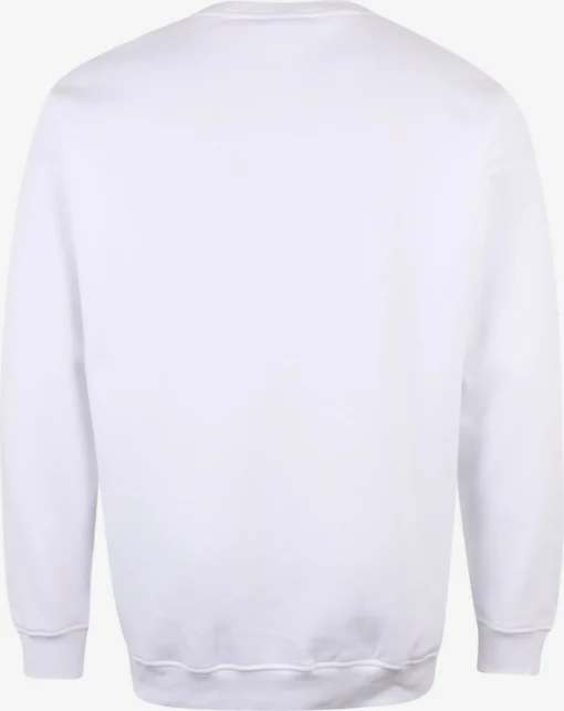 URBAN CLASSICS Sweatshirts Sweatshirt Crewneck Heren Wit - Afbeelding 2