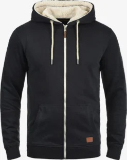 Blend Sweatvesten Met Capuchon Sweatvest Hulker Teddy Heren Zwart