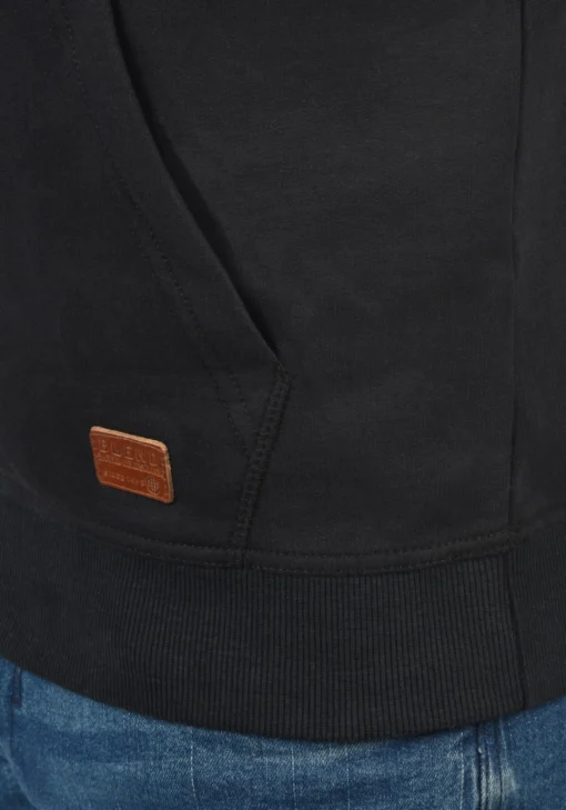 Blend Hoodies Sweatshirt 703585ME Heren Zwart - Afbeelding 4