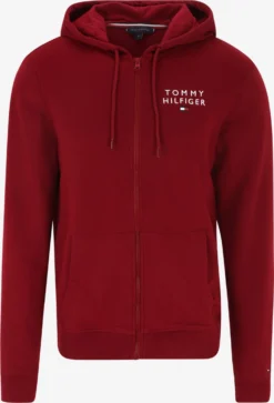 Sweatvesten Met Capuchon Sweatvest Heren Rood