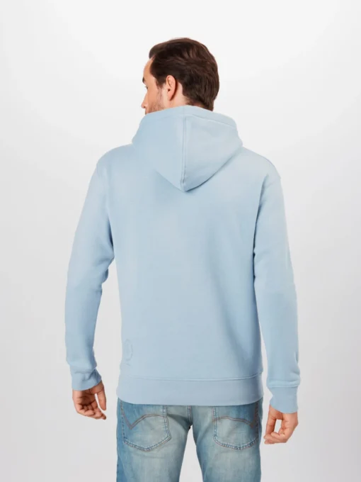 TOM TAILOR Denim Hoodies Regular Fit Sweatshirt Heren Lichtblauw - Afbeelding 3
