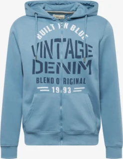 Blend Sweatvesten Met Capuchon Sweatvest Heren Navy / Smoky Blue