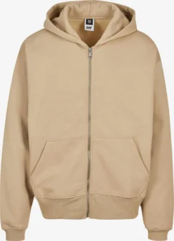 DEF Sweatvesten Met Capuchon Sweatvest Heren Donkerbeige