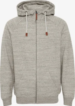 Sweatvesten Met Capuchon Sweatvest Heren Stone Grey