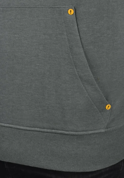 Solid Hoodies Sweatshirt Kenan Heren Grijs - Afbeelding 6