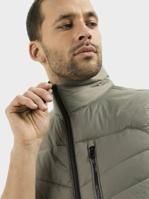 Camel Active Bodywarmers Bodywarmer Heren Olijfgroen - Afbeelding 7