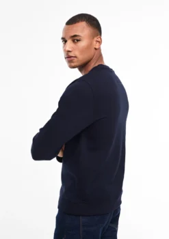 S.Oliver Sweatshirts Sweatshirt Heren Donkerblauw -Beroemde Herenkleding Winkel d10ae5e91037bd5cd9f943df1293c217 scaled