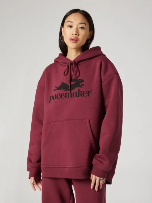 Hoodies Sweatshirt Edin Heren Bourgogne / Wijnrood - Afbeelding 4