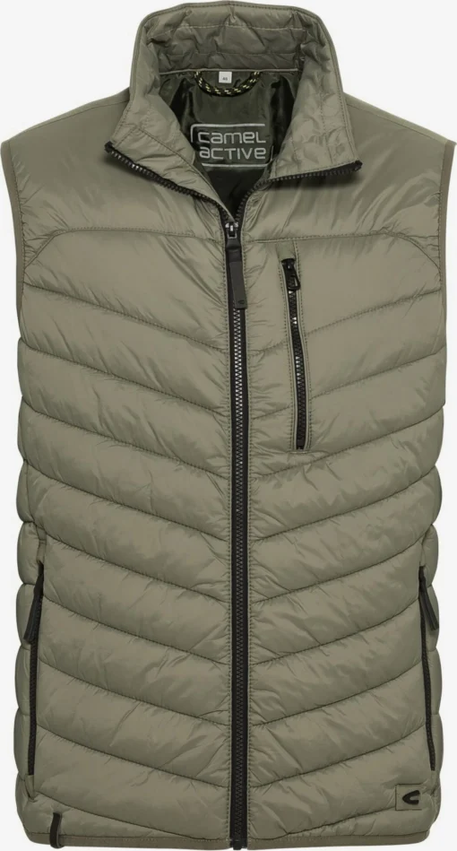 Camel Active Bodywarmers Bodywarmer Heren Olijfgroen