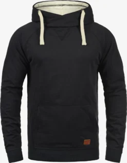 Blend Hoodies Sweatshirt 703585ME Heren Zwart